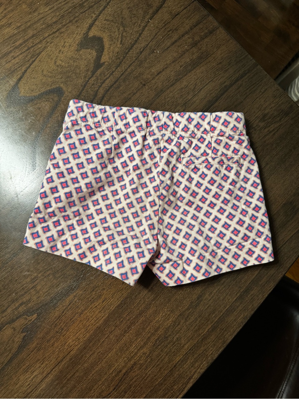 Crewcuts Pink Geometric Pattern Girls' Shorts